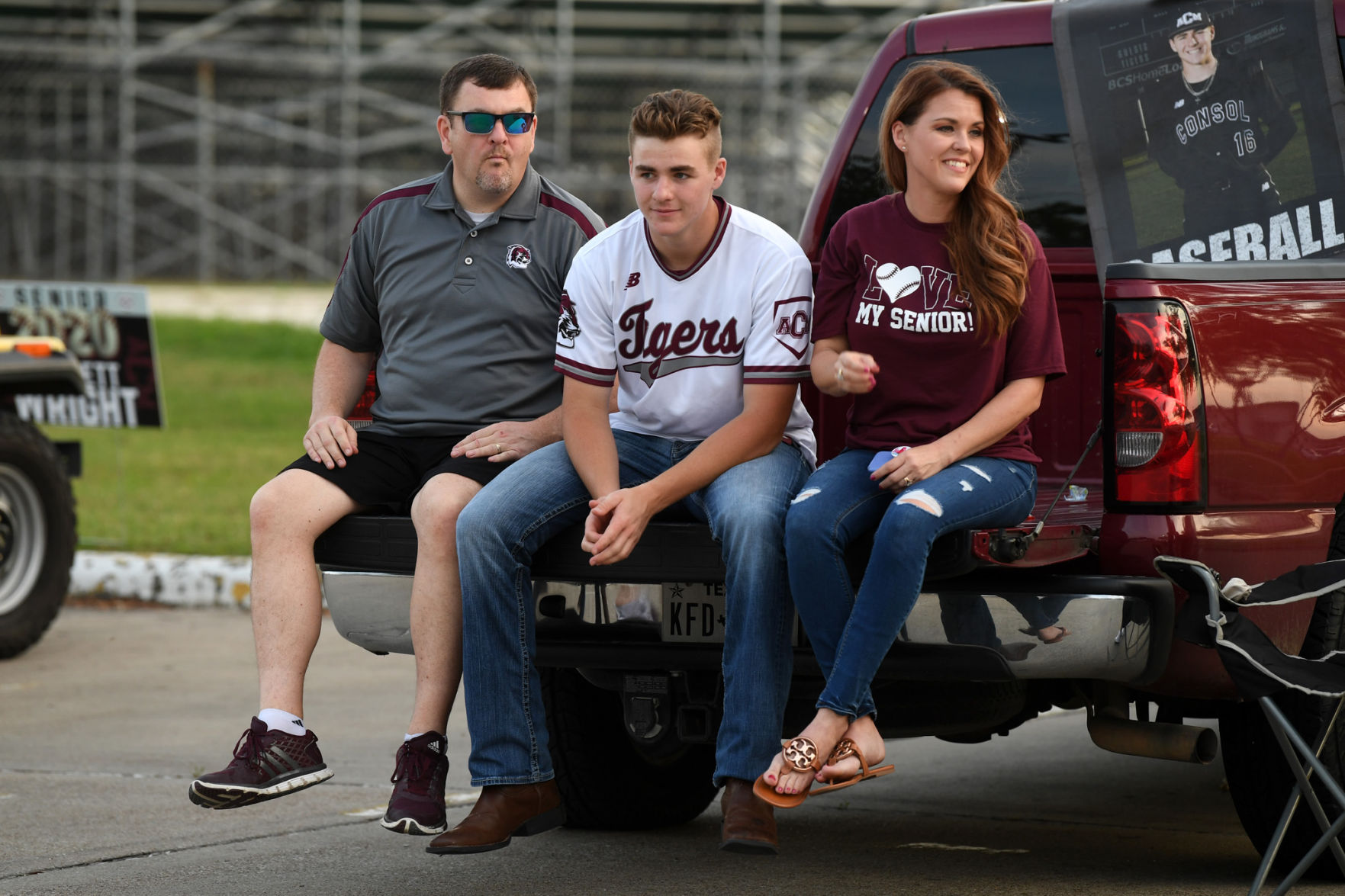 A&M Consolidated baseball Senior Night